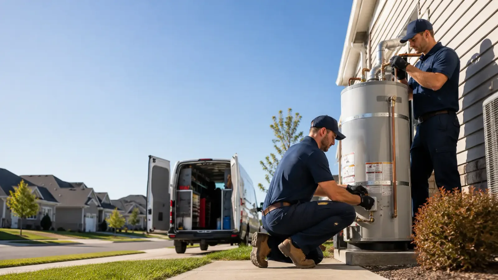 Water Heater Installation in Versailles, KY